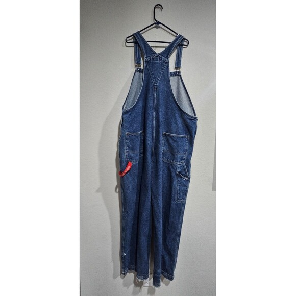 Rare Vintage Y2K Ralph Lauren Polo Jeans- Jean Overall Bibs Size XLarge Women's - Picture 7 of 15